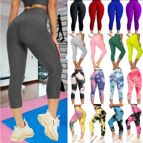 Anti Cellulite Capri Leggings 