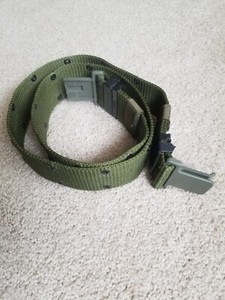 U.S. Military Utility Belt Individual Equipment Nylon, Dark Green