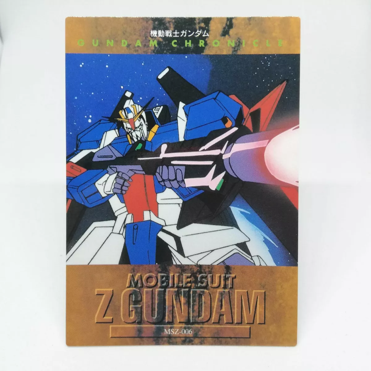 msz-006 z gundam 7of9 Dom MOBILE SUIT GUNDAM Chronicle1 Card dass Masters