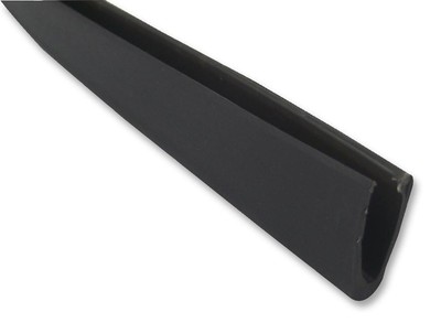 PLATTENUMRANDUNG, PO, SCHWARZ, 0,56 MM, 5 M, Kabeltüllen, Kabelmanagement