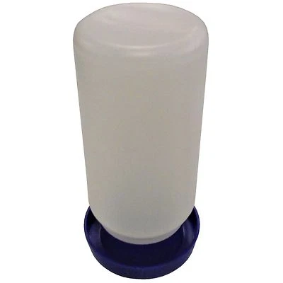 RITE FARM PRODUCTS QUAIL & CHICK SAFETY WATERER DRINKER BASE & QUART JAR CHICKEN