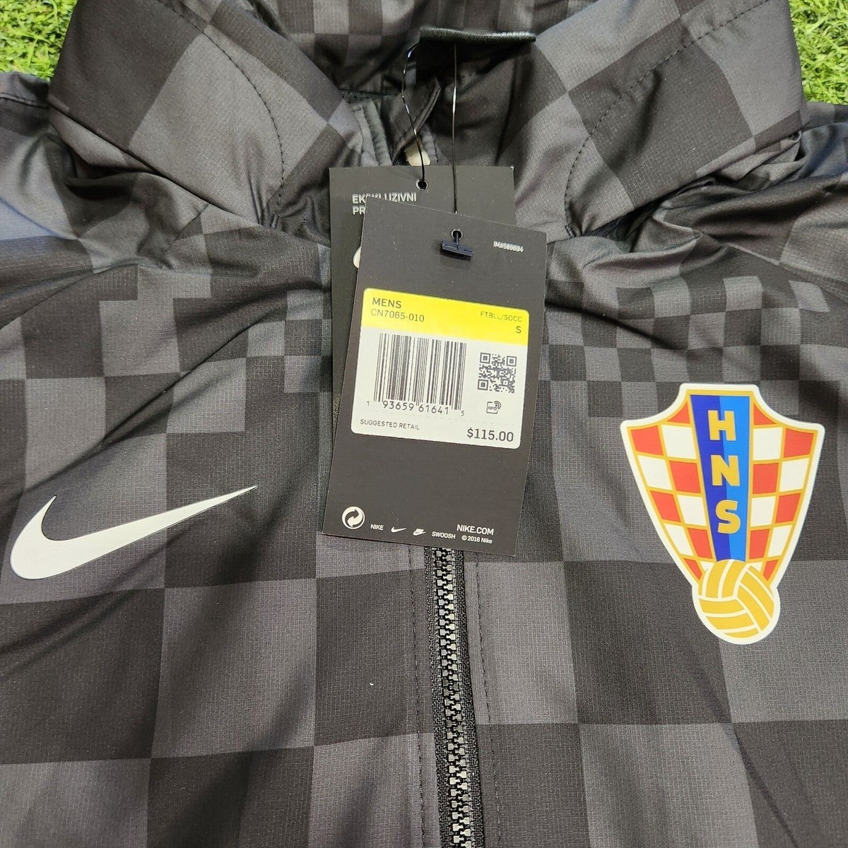 Nike Croatia All Weather Jacket Black-Gray | eBay