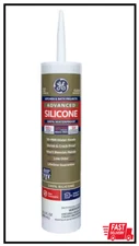 Advanced Silicone 2 Caulk 10.1 oz Kitchen and Bath Sealant Clear