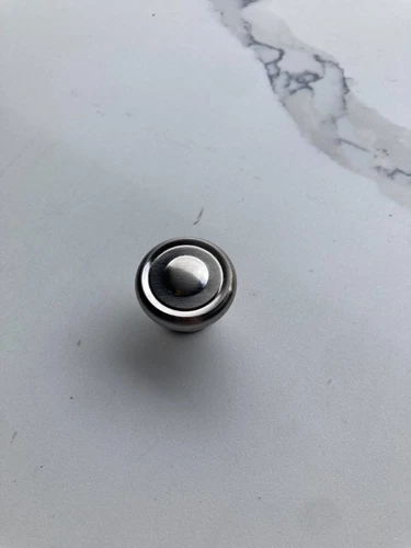 Jeffery Alexander Cabinet Knob - Bremen 1  1/4" - Satin Nickel - Picture 3 of 3