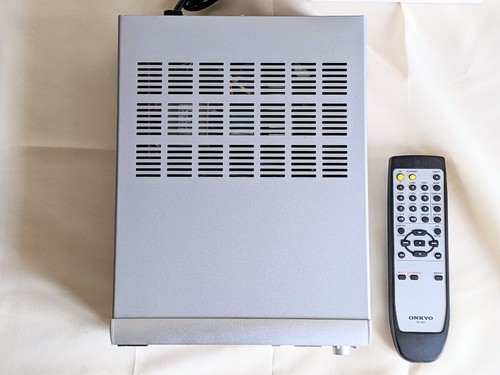 Onkyo MD-105FX INTEC 205 silber Hi-MiniDisc Deck gebraucht getestet funktioniert mit Fernbedienung - Bild 3 von 10
