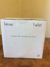 KIINDE TWIST NEW Breast Milk Storage Pouches 20 Count 6 oz. Single Use FREE SHIP
