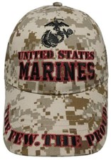 US Marines Cap Hat USMC Military American Patriotic Armed Corps USA Semper Fi