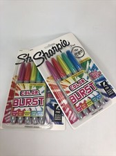 Sharpie  Color Burst Fine Permanent Markers 5 CT Set Limited Edition- 2 Sets New