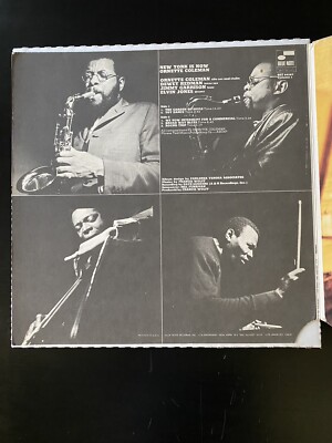 Ornette Coleman - New York Is Now! (LP, Reissue, 1972, VG+) | eBay