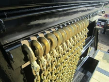 Load Trail K100213-CB2 45-3/4" Long Chain Rack Assembly - Holds 28 Chains