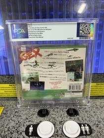 1995 Gex Sony PlayStation PS1 PSX Graded PSA 9.8 A+ Sealed Crystal Dynamics