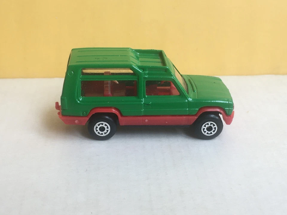 Matchbox Matra Rancho 1:60 green/red interior '82 Bulgarian base - Image 4 of 4