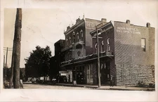 1907 Dayton TN Tennessee Aqua Hotel Thomison Store RPPC Photo Postcard COPY