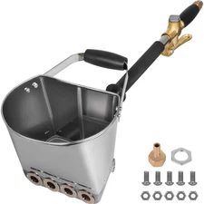 VEVOR 4 Jet Cement Mortar Sprayer Stucco Spray Gun Wall Painting Concrete Tool