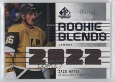 2022 Upper Deck SP Game Used Rookie Blends Jersey 104/150 Zack Hayes #RB-ZH 1u6