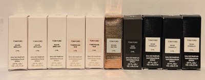 Tom Ford Rose D amalfi,Oud Wood,Soleil De Feu,Soleil Britany,Tubereuse Nue-10x2m