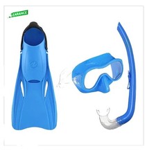 NEW Aqua Lung Sport Includes Mask Snorkel 2 Fins Bag Kid s Youth S/M 9-13 NWT