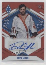 2022 Panini Chronicles WWE Phoenix Auto Red Drew Gulak #PA-DGL Auto 7i6