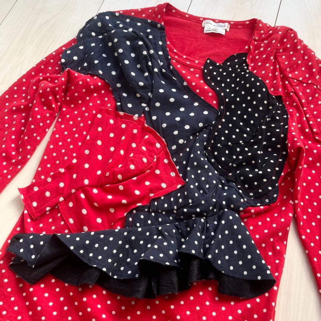 Comme des Garçons dot 3D patchwork top Japan Impo… - image 2