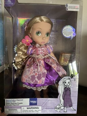 NIB Disney Animators' Collection Special Edition Rapunzel Light Up Doll