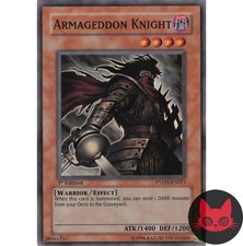 Yugioh Armageddon Ritter PTDN-DE021 Super Rare 1. Auflage NM