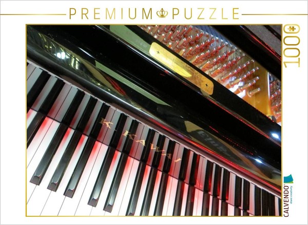 Calvendo Puzzle Symphony - Concert Grand Piano | 1000 Pieces, Finished Size 25.2-image