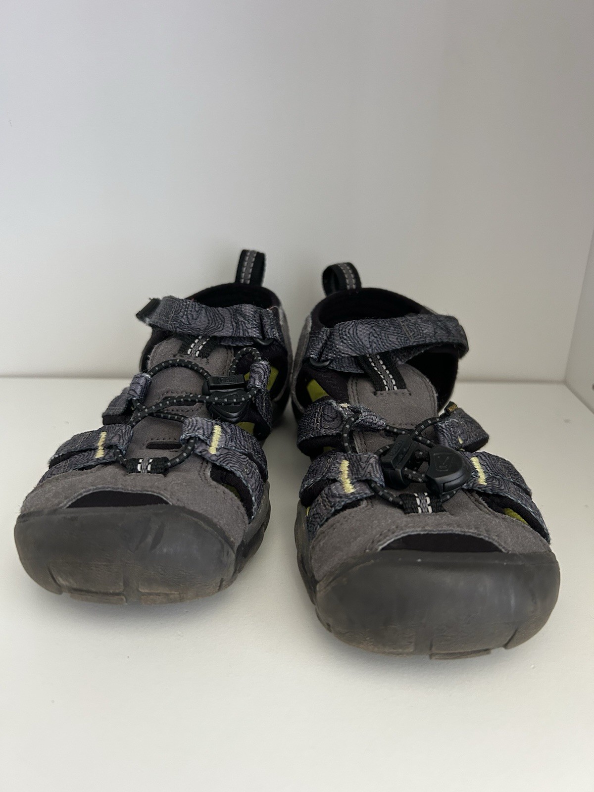 Scarpe Keen Ragazzo Taglia 12 H2 Impermeabili Regolabili Verde Grigio Acqua