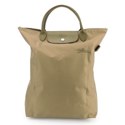 New LONGCHAMP Le Pliage Green Shopping Bag M Size Artichoke 15a