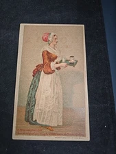 Trade Card La Belle Chocolatiere - Walter Baker & Co., Limited chocolate 