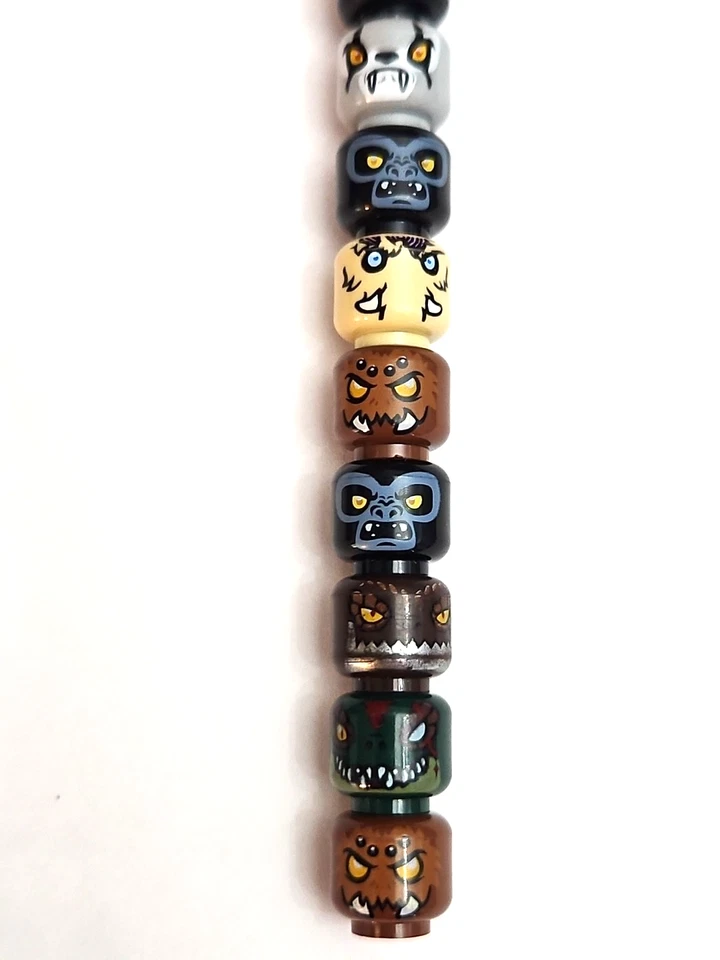 Lego Leyendas de Chima Lote de Minifiguras de Piezas de Animales Únicas - Cabezas Piernas Torsos Foto 3 de 4