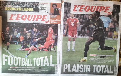 2er Set DAS TEAM 29. April 2026 & 7. Mai 2026 # PSG 5-4 BAYERN & BAYERN 1-1 PSG !