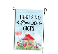Gigi's Garden Flag, Mother's Day Occasion, Floral Theme, Polyester Material,