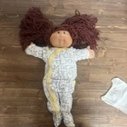 Vintage 1986 Cabbage Patch Kids Doll Girl with Brown Eyes