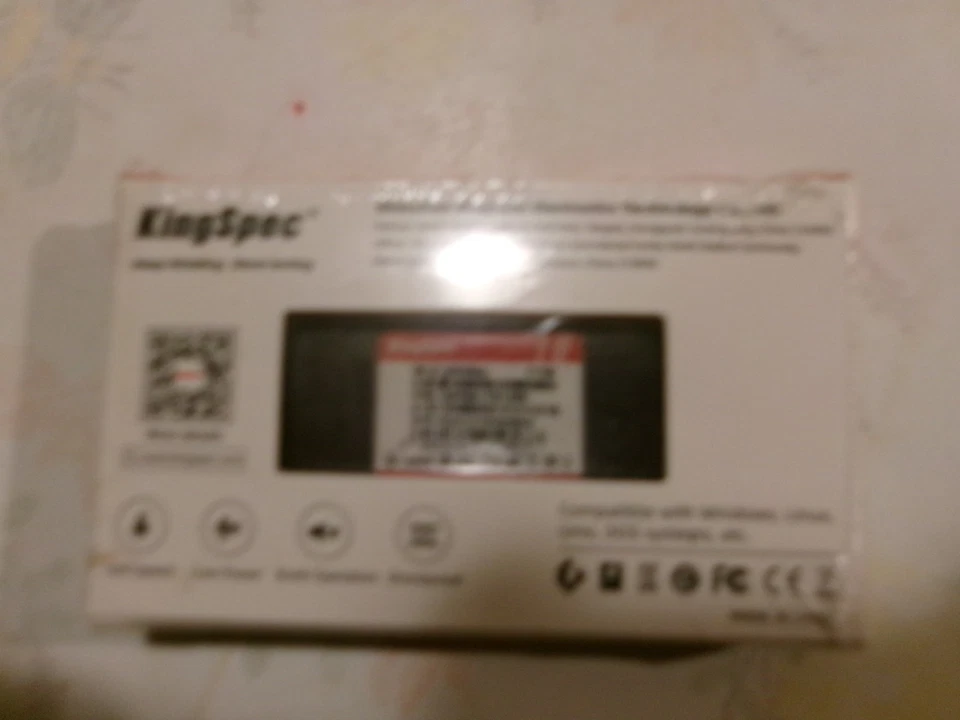 KingSpec XG7000 1TB M.2 PCIe NVMe SSD PS5 PC Solid State Drive 2280 - Image 2 of 2