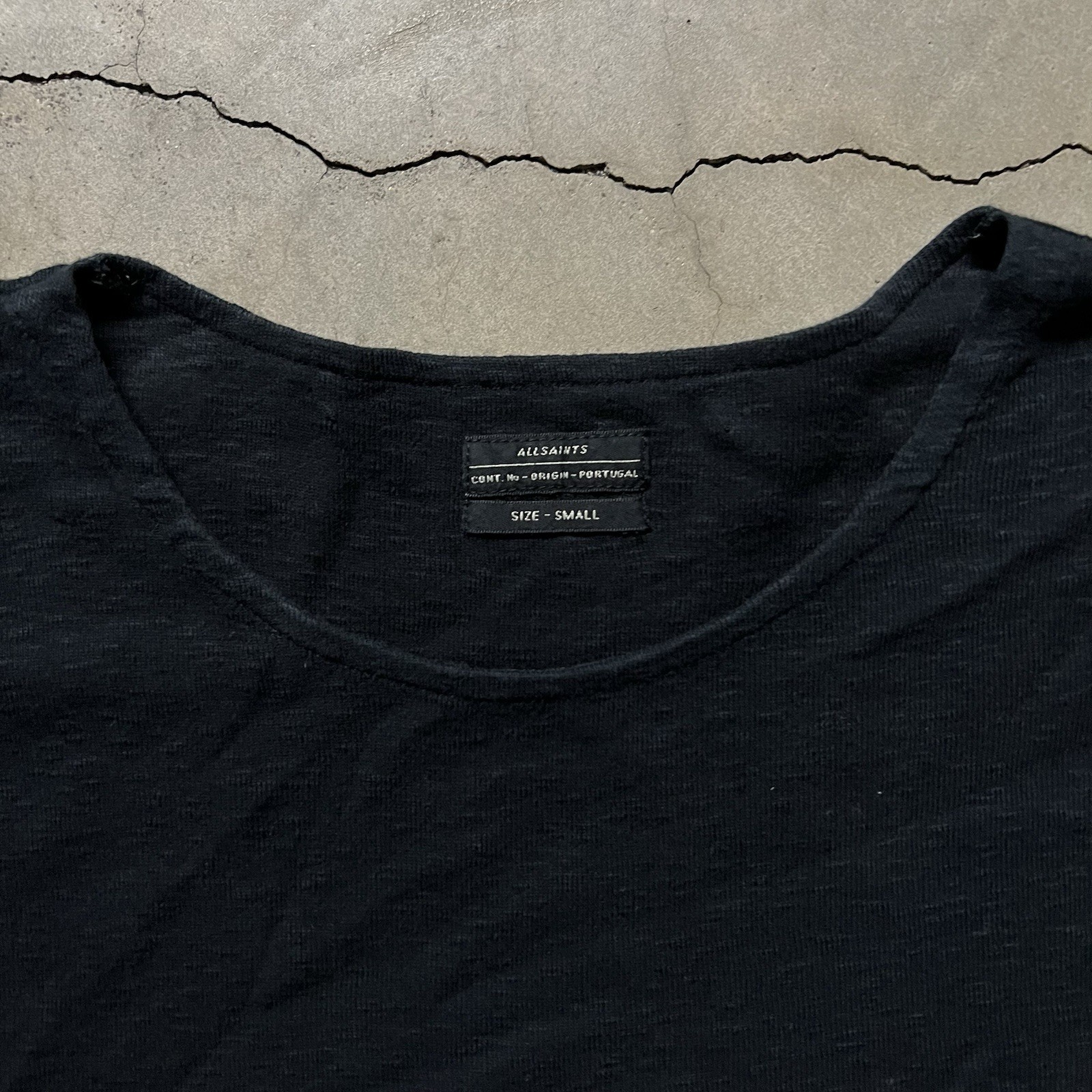 ALLSAINTS Designer Basic Essential Blank Short Sl… - image 1