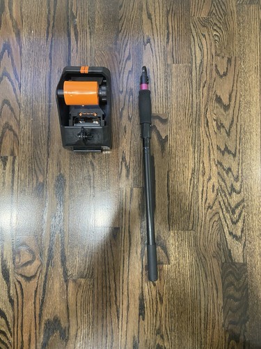GaffGun Tape Dispenser Applicator Medium Cable Guide Roller Black/Orange