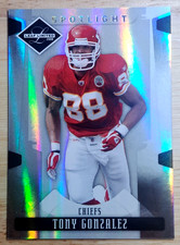 Tony Gonzalez /99 💎 2008 Leaf Limited - Refractor - HoF - Cheifs