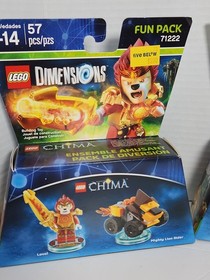 LEGO Dimensions Chima Fun Pack Sets 71222 71223 71232 Laval Cragger Eris