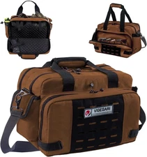 Gun Carrying Case, Ammo, Pistol Shooting Bag - Tactical Handgun Case