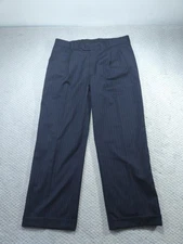 Brooks Brothers Pants Mens 37x28 Blue Madison Dress Trousers Makers Merchants