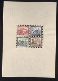 GERMANIA 1930 Foglio ricordo Iposta