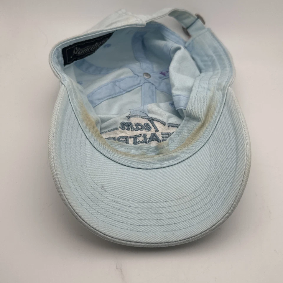 Team Realtree帽子蓝色签名可调节爸爸男式女式 — 第 4/4 张图片