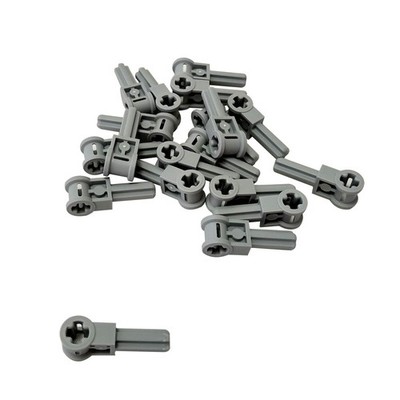 20 NEUE LEGO Technic, Axle  2L,Reverser Handle Axle Connector BlÃ¤ulich Hellgrau