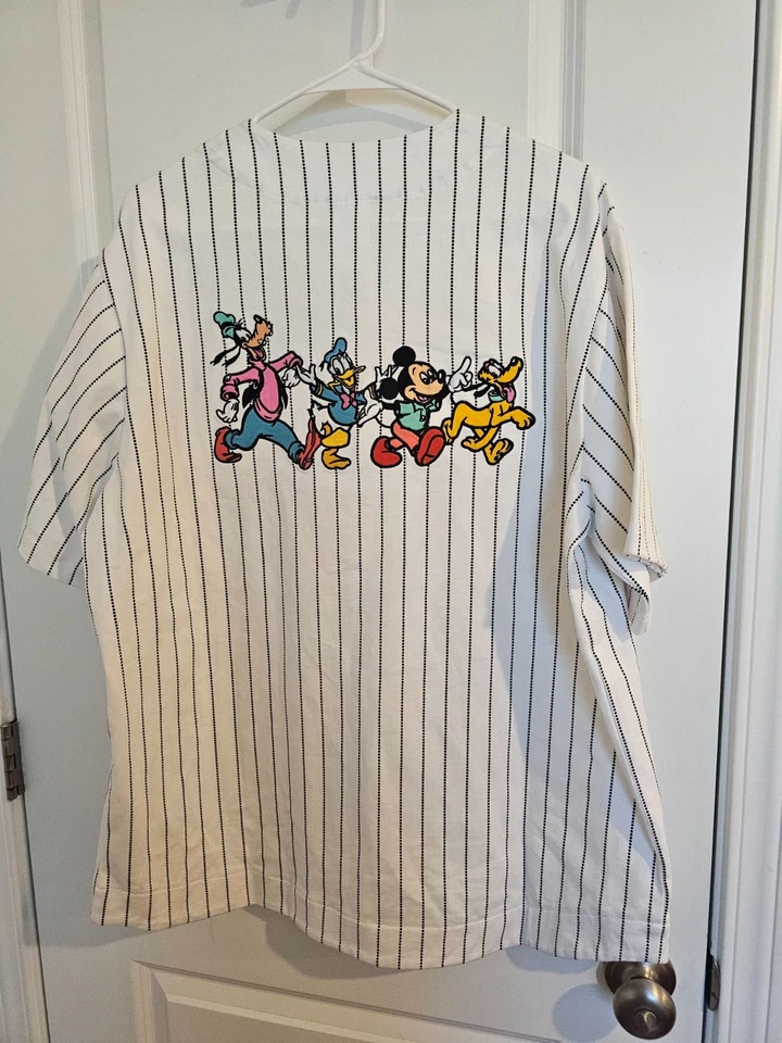 Walt Disney World Resort Baseball Jersey L Disney Parks Shirt New - Image 2 of 2