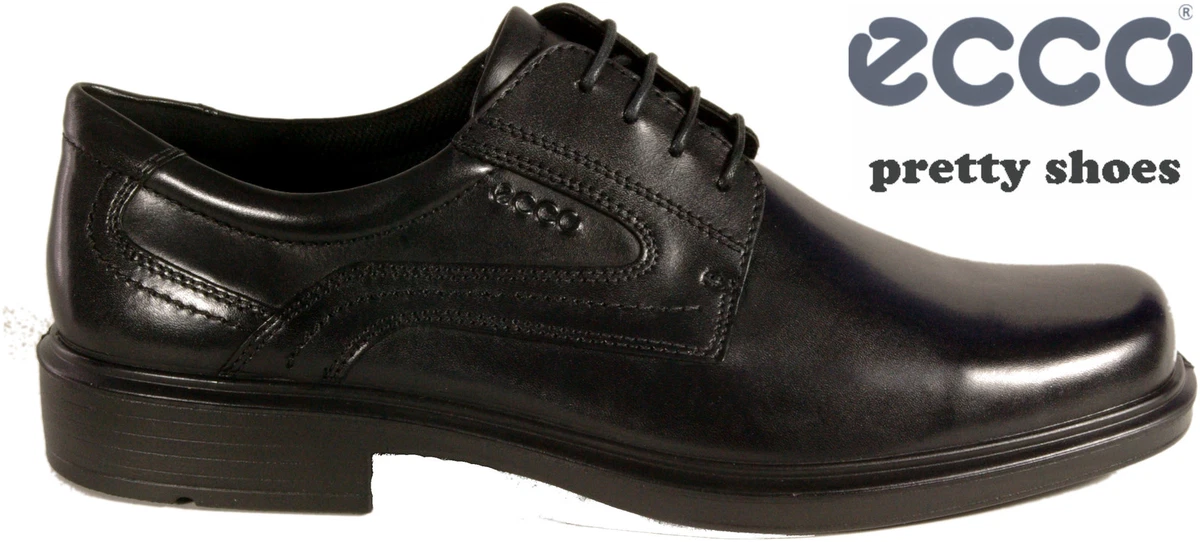 Bliv overrasket Algebraisk retfærdig ECCO Shoes model HELSINKI lace black leather NEW dress | eBay