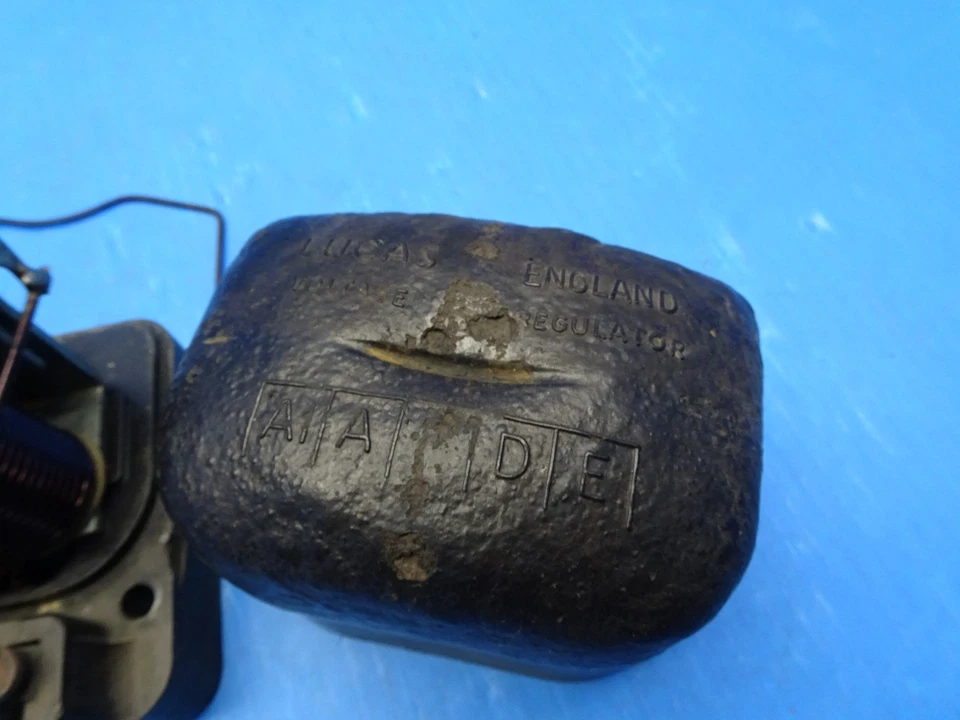 REGULADOR DE VOLTAJE LUCAS VINTAGE 1959 59 HILLMAN MINX ORIGINAL DE FÁBRICA OEM Foto 3 de 4