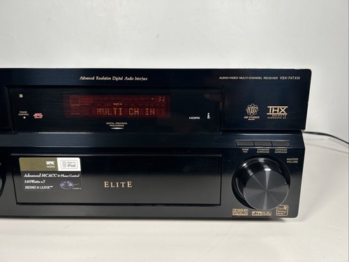 Pioneer Elite VSX-74TXVi THX Select2 AV 7.1 Channel 140 Watt Receiver No Remote - Picture 3 of 21