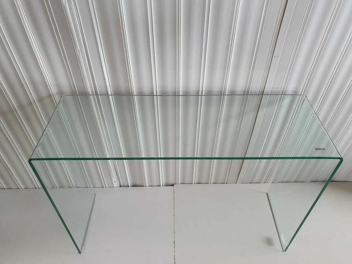 Habitat Gala Tempered Glass Console Table Clear. Free Delivery within 20 miles