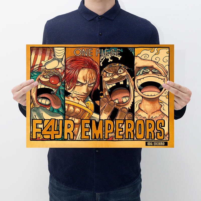 One piece poster degli Imperatori