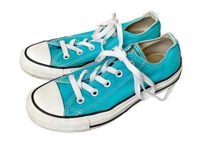 converse teal low top